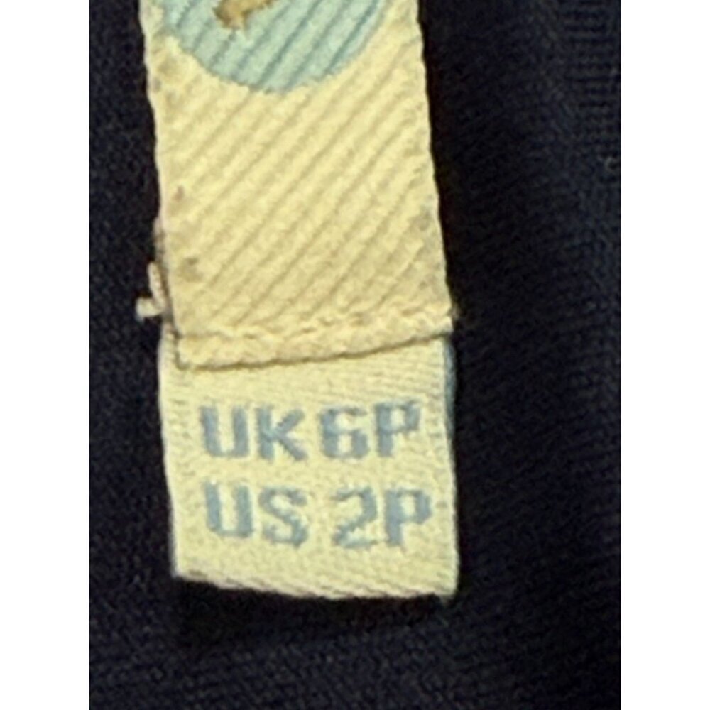 Boden Navy Fit & Flare Dress Petite 2P Lined Stretch - Picture 5 of 7
